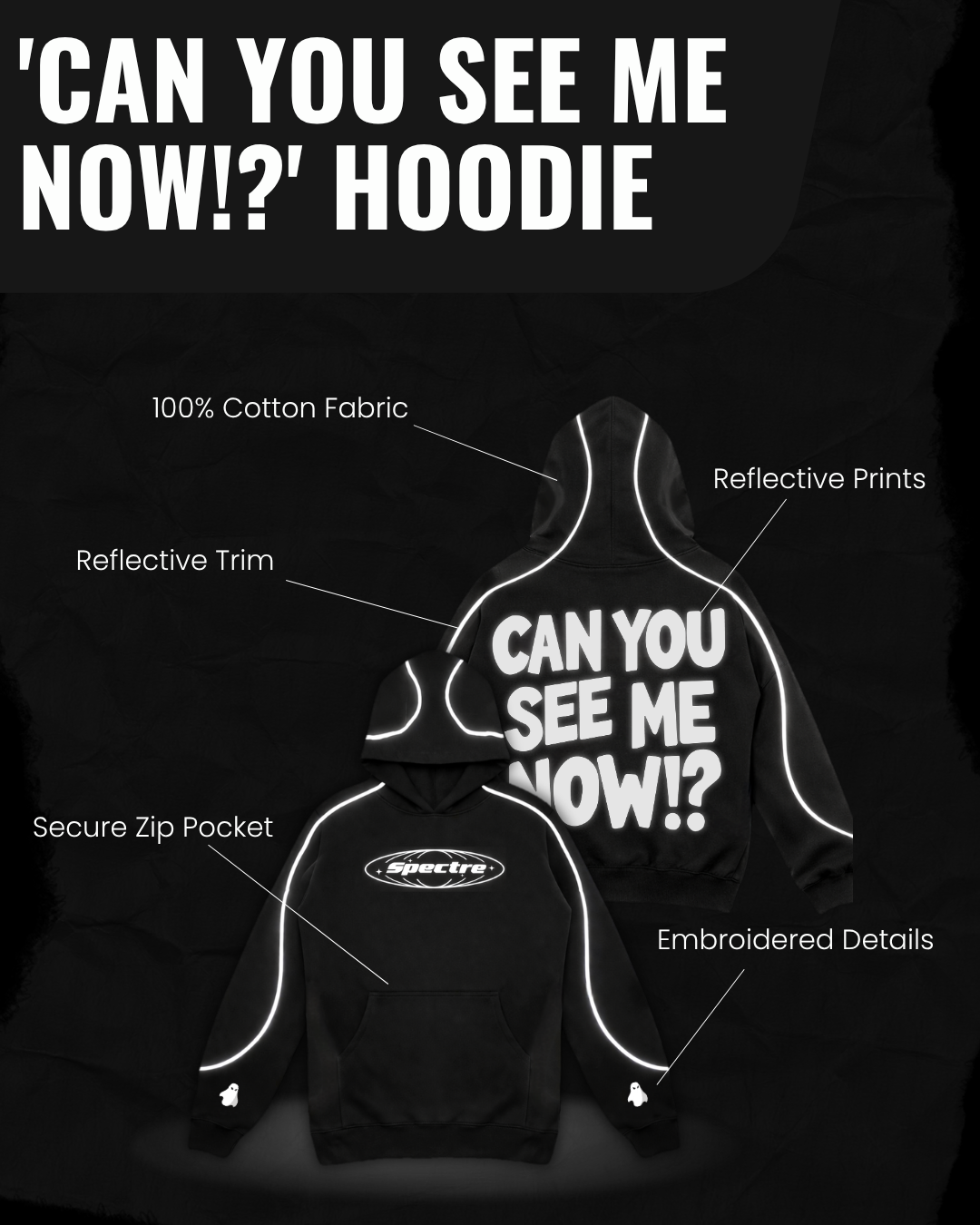 'Can You See Me Now' Hoodie